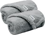 furrybaby Dog Blankets for Small Dogs, Puppy Small Fleece Blankets for Pets, Premium Cat Blanket, Sherpa Pet Blanket Washable for Pet Kitten Doggy (Grey, 24x32 in, S) - Image 13