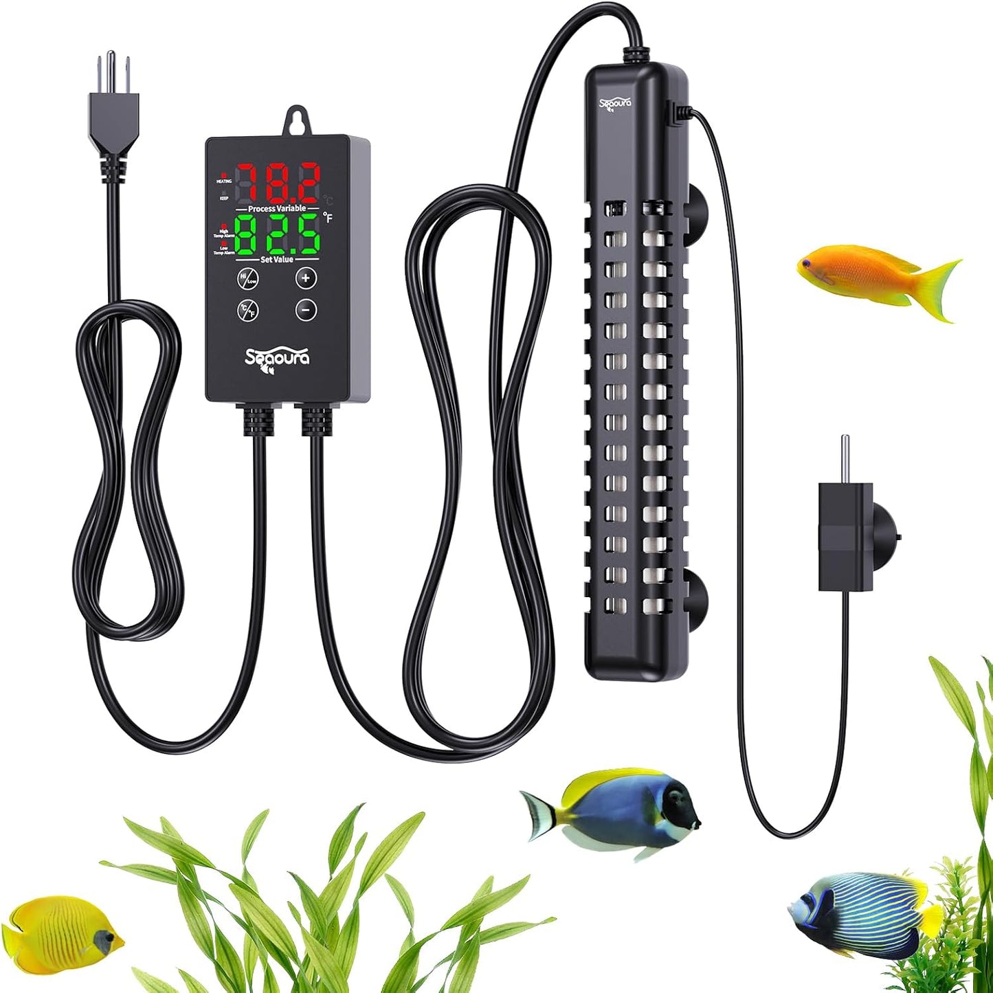 Seaoura aquarium heater packaged product set