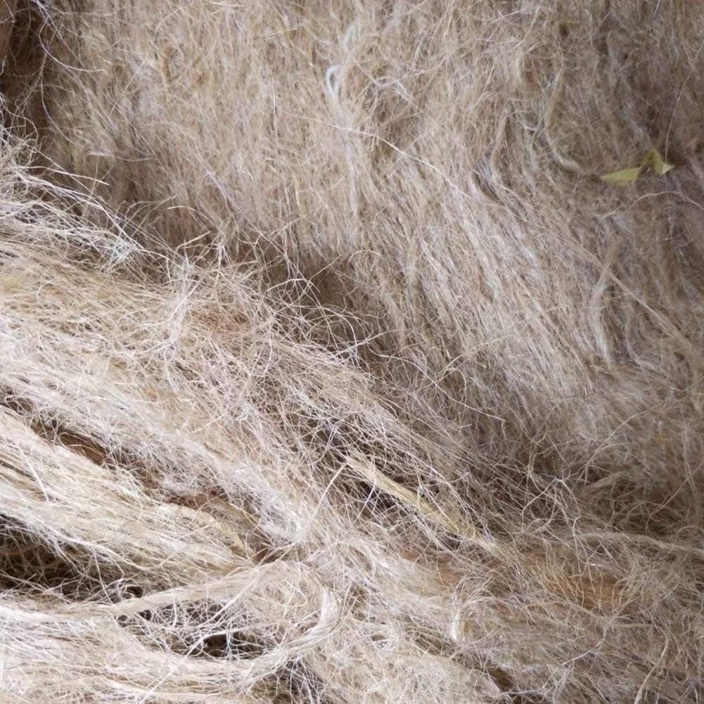 Eco-friendly natural fibers for parrot and budgie nesting