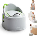 KÜB 3-in-1 potty training toilet in grey front view