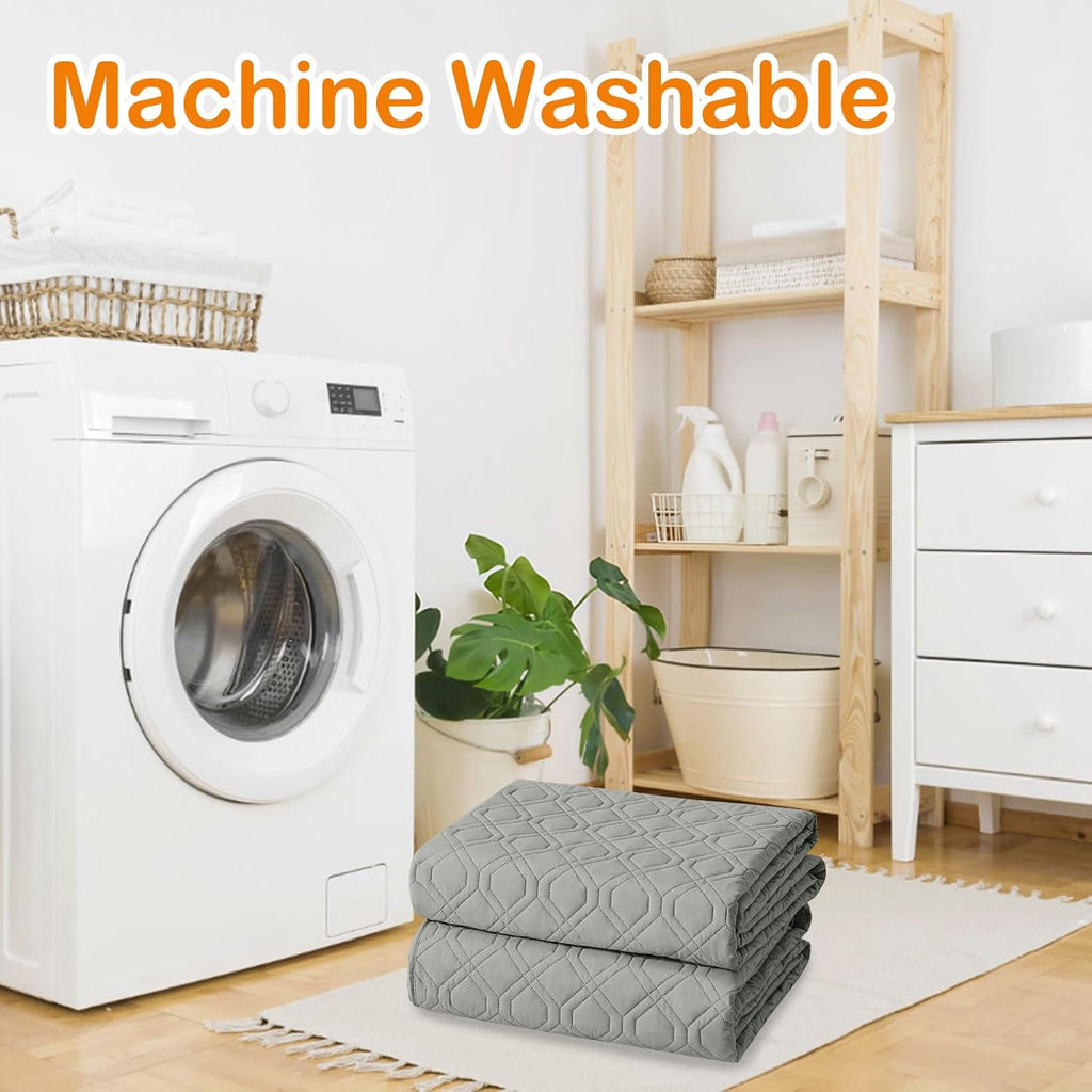 Hyha 30x70 inch pet blanket being machine washed for easy care