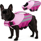 Queenmore dog life jacket front view high flotation vest