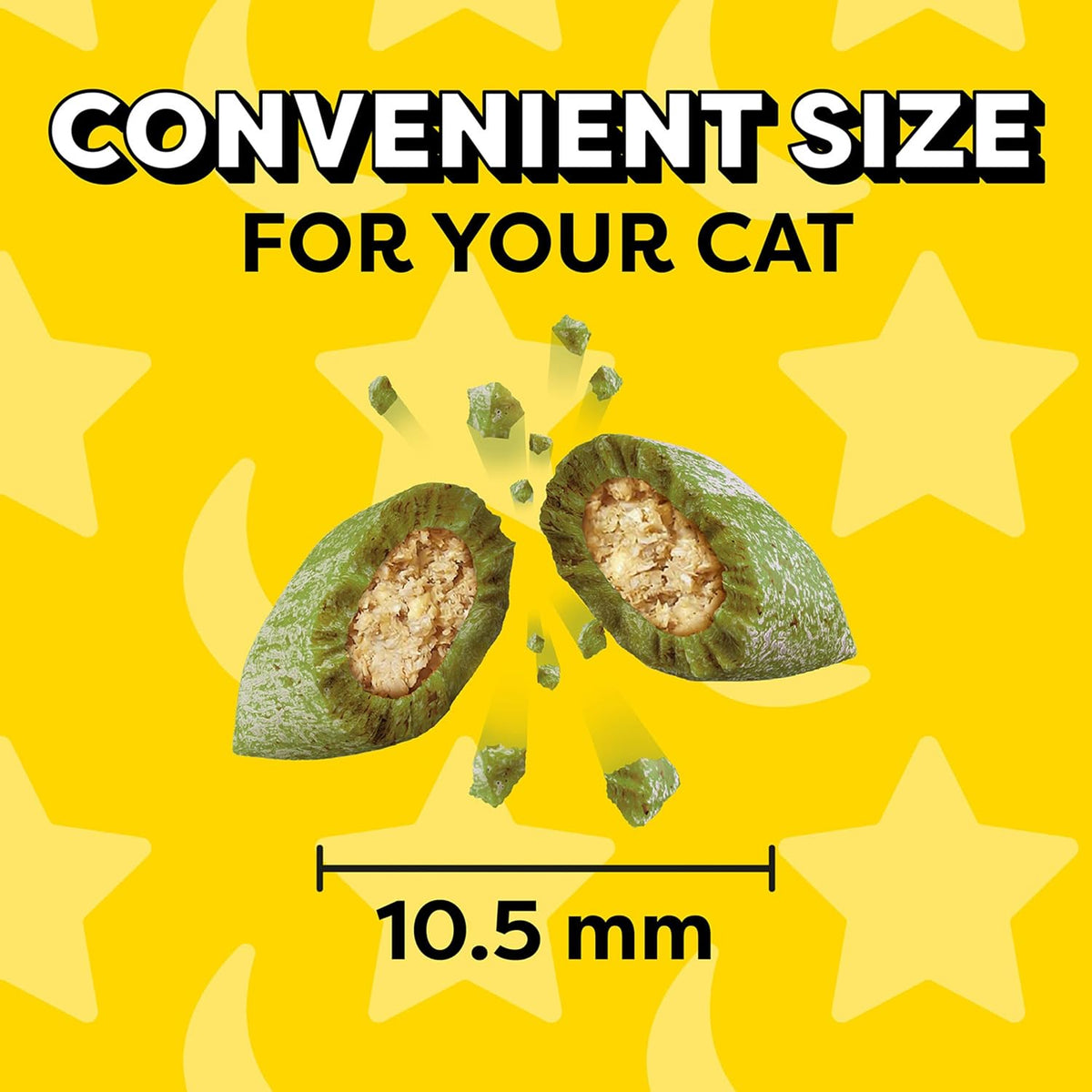 Temptations Classic Crunchy and Soft Cat Treats Creepy Catnip Blissful Catnip Flavor, 16 oz. Tub - Image 9