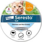 Seresto cat flea and tick collar front view packaging