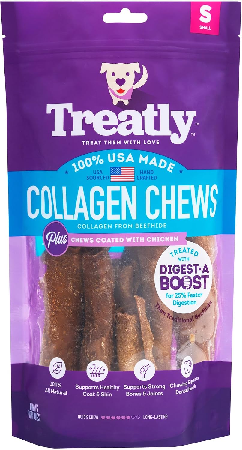 USA Collagen Chip Rolls Assorted Dog Chew Treats - Natural Flavor, 10oz/1 Pack - Image 11