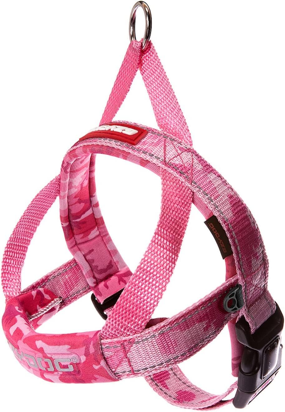 EzyDog Quick Fit Dog Harness - No Pull Harness for Training, Everyday Walking, and Easy Control - Adjustable Fit, Reflective, and Padded (Medium, Black) - Image 13