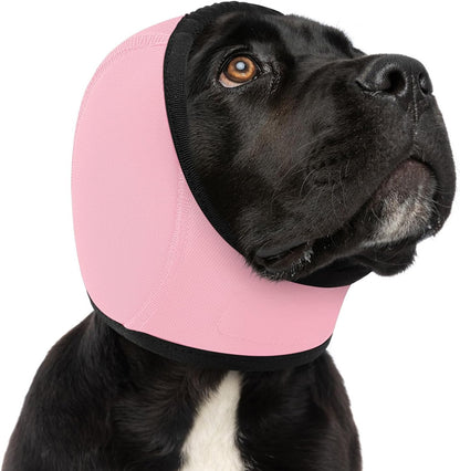 Packaging contents showing the authentic USA imported SUNFURA pet anxiety relief hood