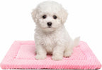 Dog Bed Mat, Reversible Dog Crate Pad for Small Medium Dogs & Cats, Soft Washable Kennel Mat with Non-Slip Bottom, Lightweight Pet Bed for Crate, Cage, Home and Travel(Pink, 30" L*20" W*1.5" Th) - Image 13