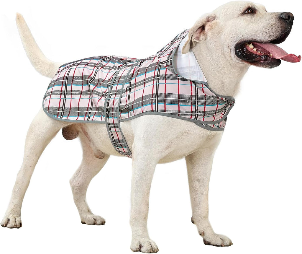 Foldable lightweight dog rain gear for outdoor walking comfort