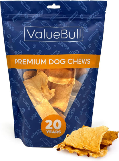 ValueBull chemical free long lasting dental dog treats pile view