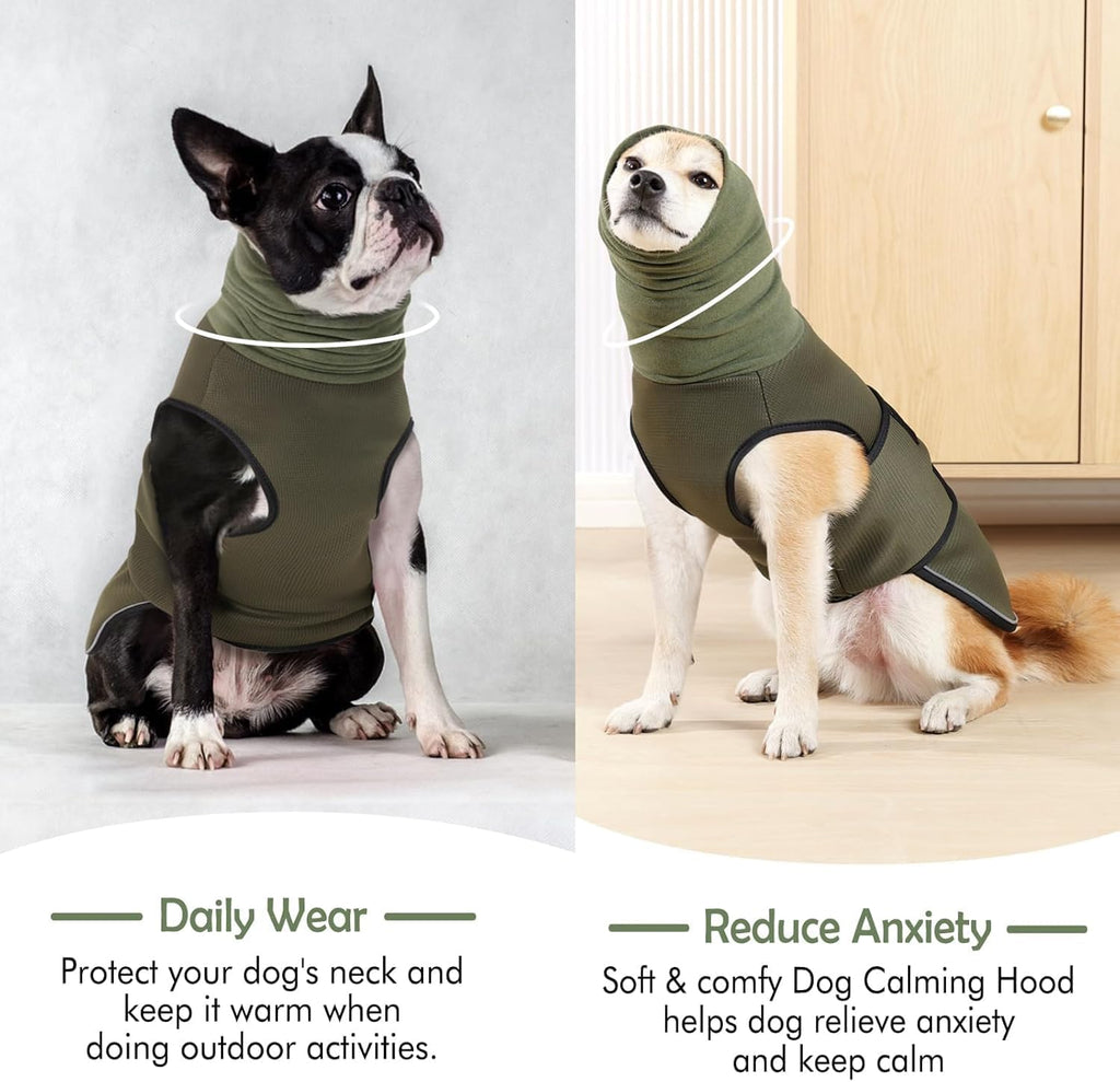 KOESON anti anxiety dog shirt breathable mesh fabric details