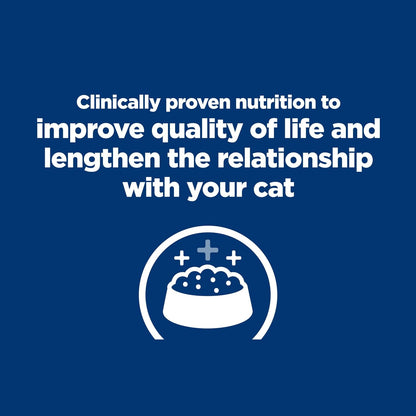 Hill's k/d Early Support therapeutic kidney defense formula for adult cats side profile
