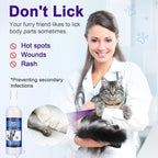 The 200ml Bugazoom cat spray bottle design and label details.