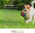 Otis and Claude imported silicone pet deshedding tool packaging