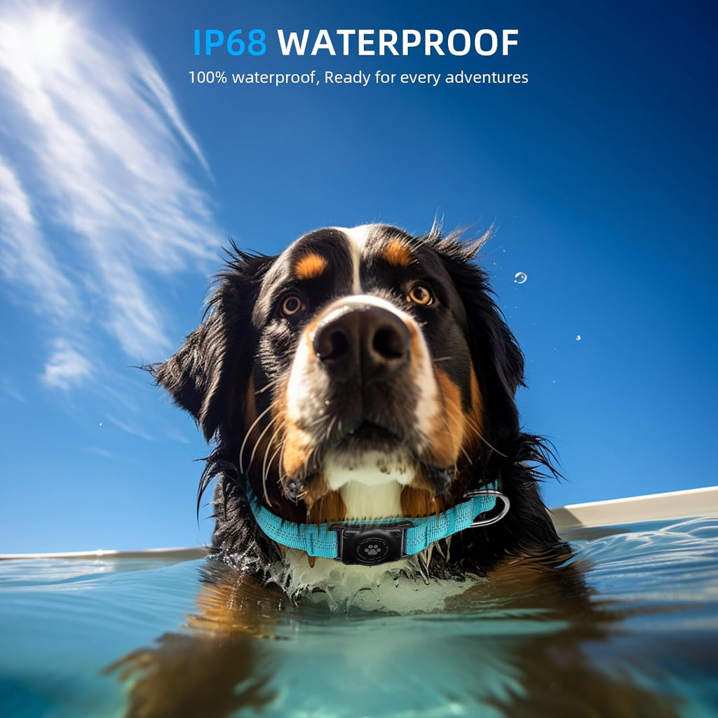 Furrigo AirTag collar waterproof holder detail