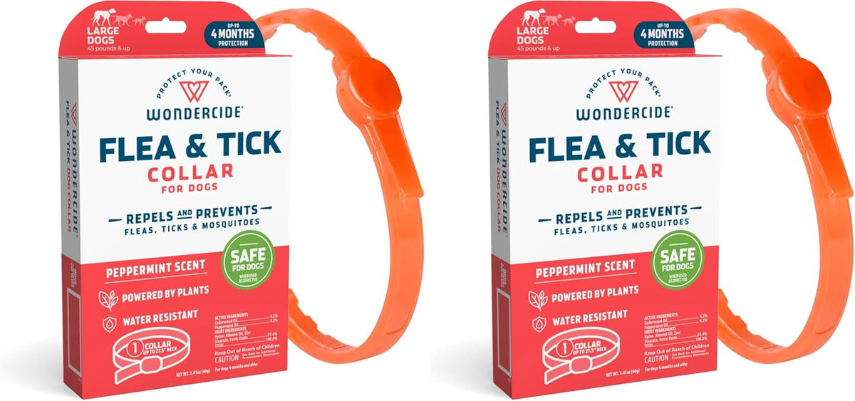 Wondercide Dog Collar - Flea, Tick, and Mosquito Repellent for Dogs - with Natural Essential Oils - Up to 4 Months Protection - Small Medium - Image 9