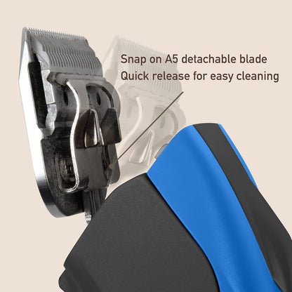 Furzone size number 10 durable grooming blade showing advanced comb beveling design