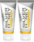 Absorbine Silver Honey Rapid Wound Repair Ointment Twin Pack 2oz Tubes, Manuka Honey & MicroSilver BG - Image 1