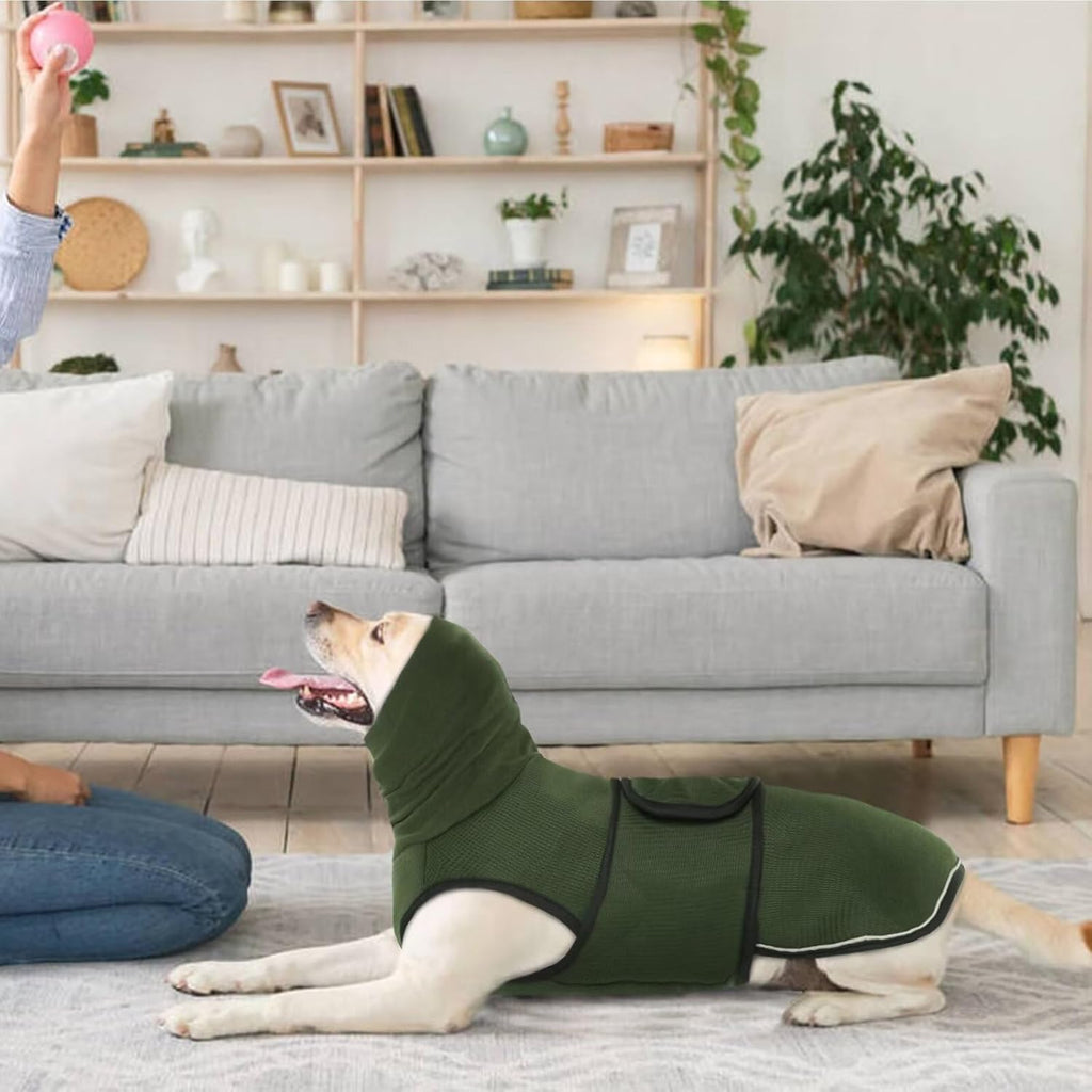 Interior fabric texture of Idomik breathable dog calming shirt