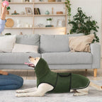Interior fabric texture of Idomik breathable dog calming shirt