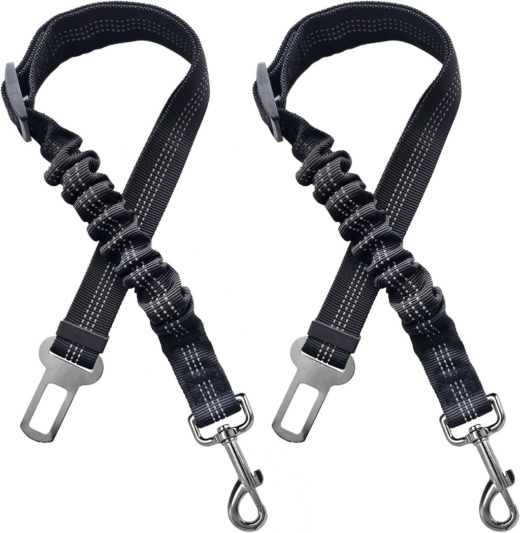 Yiaizhuo adjustable pet car seat belt front view