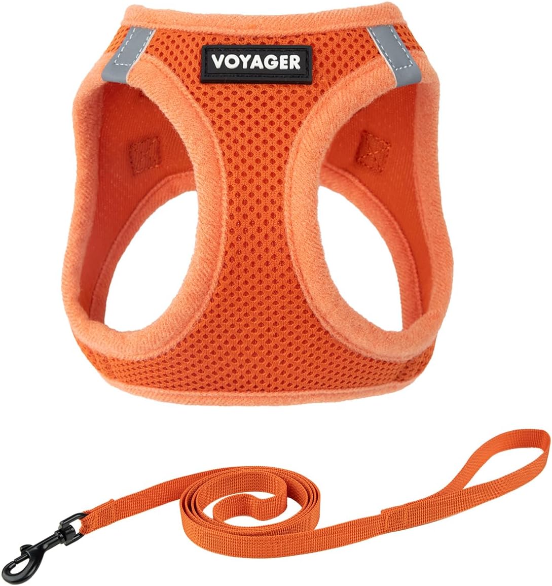 Voyager Step-in Pet Harness - All Weather Mesh, Adjustable Step in Harness for Cats and Dogs by Best Pet Supplies - 307 Set Moss Green, M - Image 14