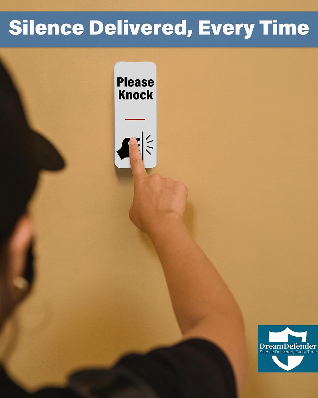 Instructions for installing WeddingSteps doorbell privacy cover