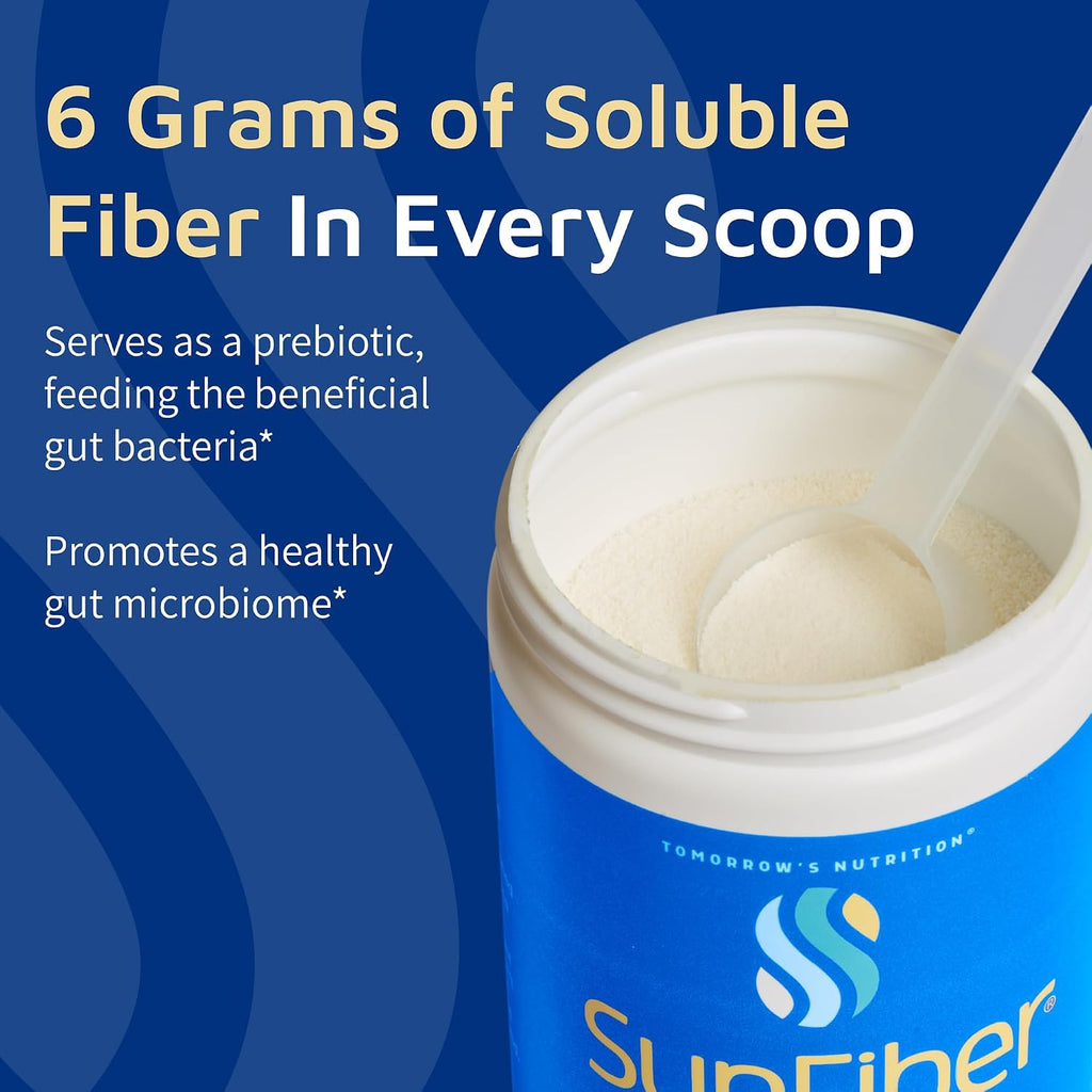 Tomorrow's Nutrition Sunfiber container side profile view
