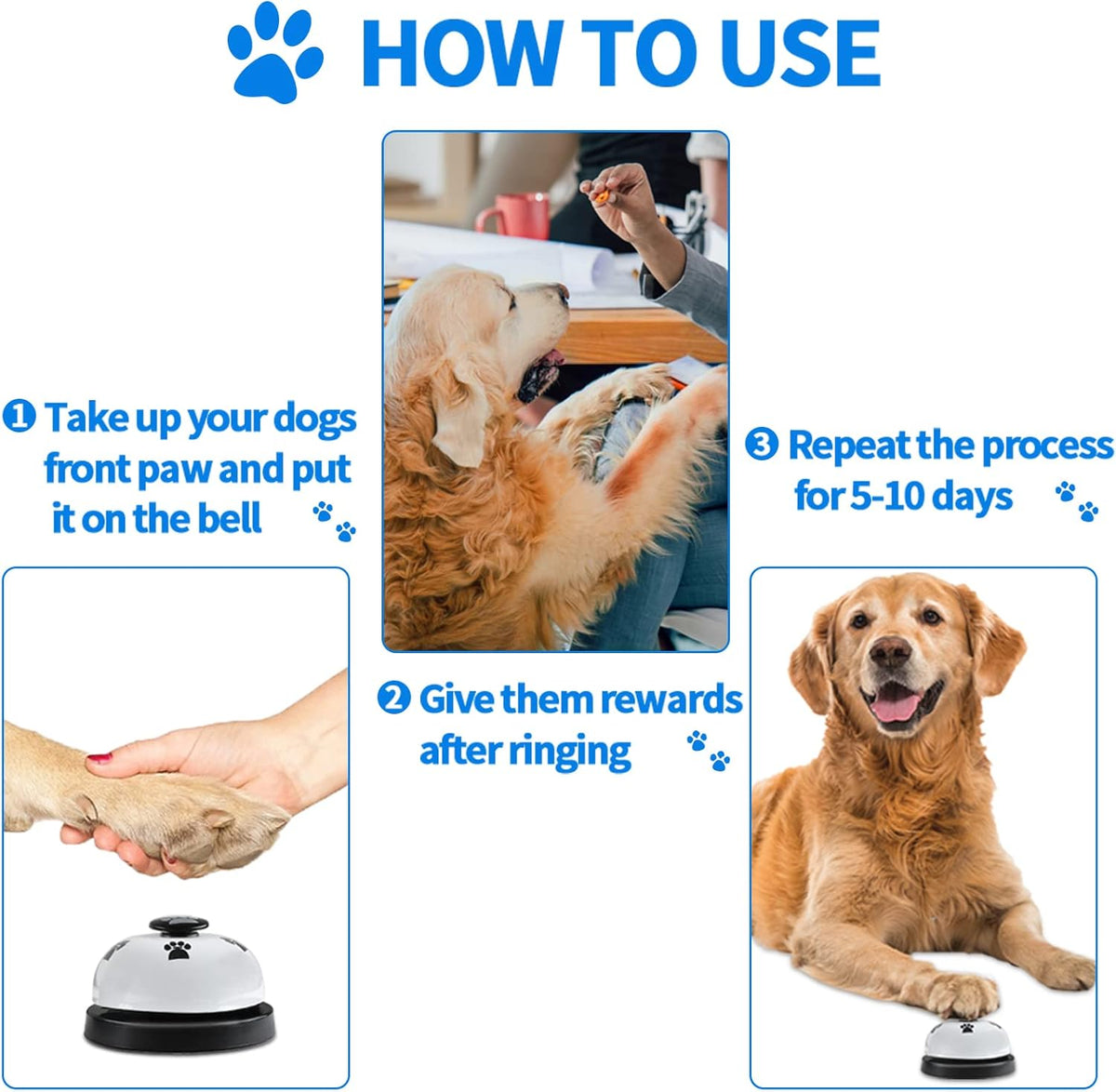 Durable nylon material detail of Jimejv pet doorbells