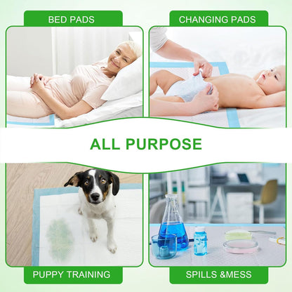 Premium imported pet training sheets forty count pack for multiple household animals.