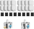 GIOTOHUN Cat Fountain Filters Replacement: 12 Cat Fountain Filter (6 Carbon + 6 Foam Filters) Suitable for GIOTOHUN S11 - Image 10