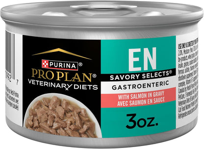 Purina Pro Plan Veterinary Diets EN Gastroenteric Feline Formula Savory Selects in Sauce Variety Pack Wet Cat Food - (Pack of 24) 5.5 oz. Cans - Image 15