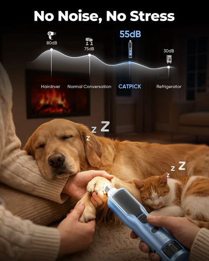 Catpick dog and cat nail trimmer with LED light