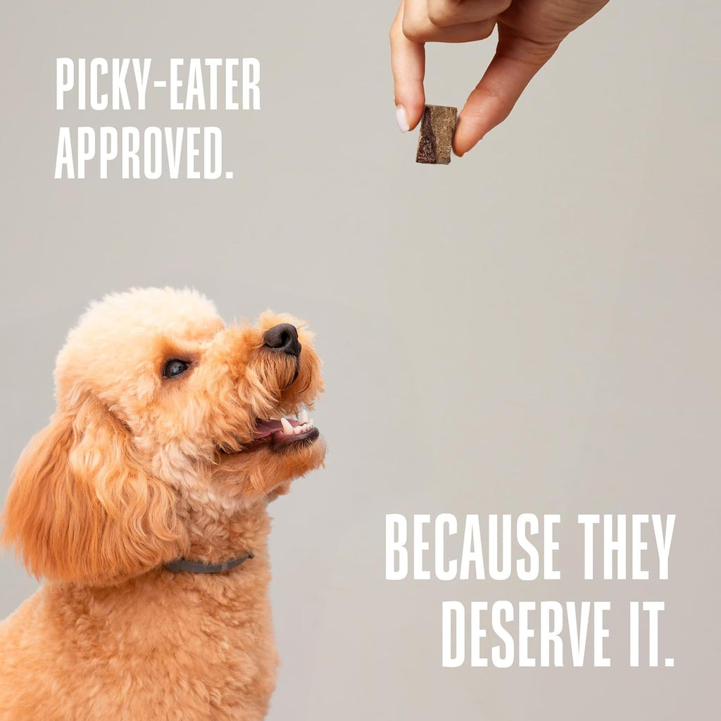 Grain free low calorie freeze dried dog treats for sensitive stomachs