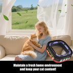 Instructions for installing Egdusns cat litter bags