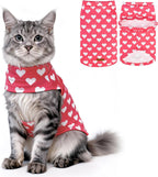 EXPAWLORER Plaid Cat Sweater - Pet Clothes Cat Puppy Vest Warm Fleece Hoodie for Cats, Fall and Cold Winter Coat Pullover Design, Buffalo Checked Sweatshirt Clothing Also for Small Dogs - Image 11