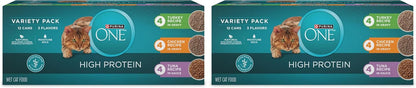 Purina ONE Natural, High Protein Cat Food Variety Pack, Turkey, Chicken and Tuna Recipes - (2 Packs of 12) 3 oz. Cans - Image 14