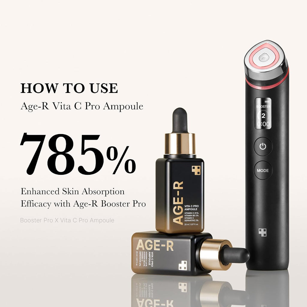 Medicube Age-R Vita C Pro Ampoule ingredient highlight