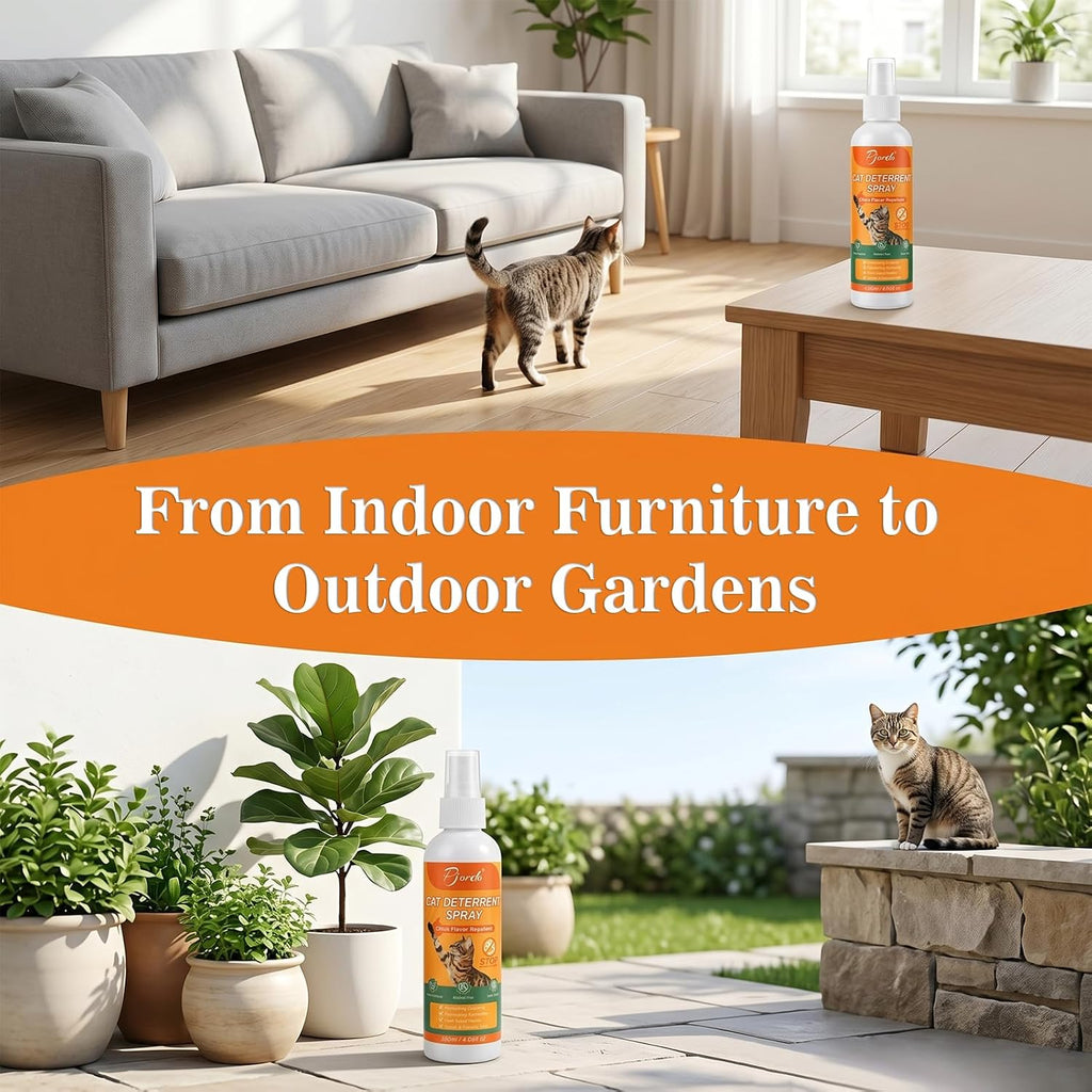 Pjordo spray for cats safe for outdoor garden use