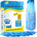 SYAOMUNLY diaper pail refill bags front view packaging