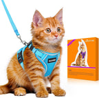 Halypet Cat Harness and Leash Set - MAX Safety 4th-Gen Upgrade, Escape Proof, Adjustable, Comfortable Soft Vest, Easy to Wear Kitten Harness with Reflective Strip for Cats Walking - Small Black - Image 12