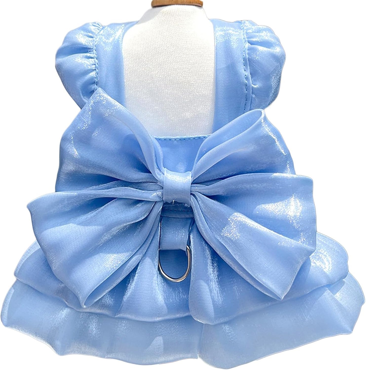 Dog Dress for Small Girl Dogs Cat Dresses for Cats Only Pink Pet Dresses with Bow Decor Cute Summer Girl Dog Skirts,Sleeveless Small Chihuahua Yorkie Clothes - Image 9