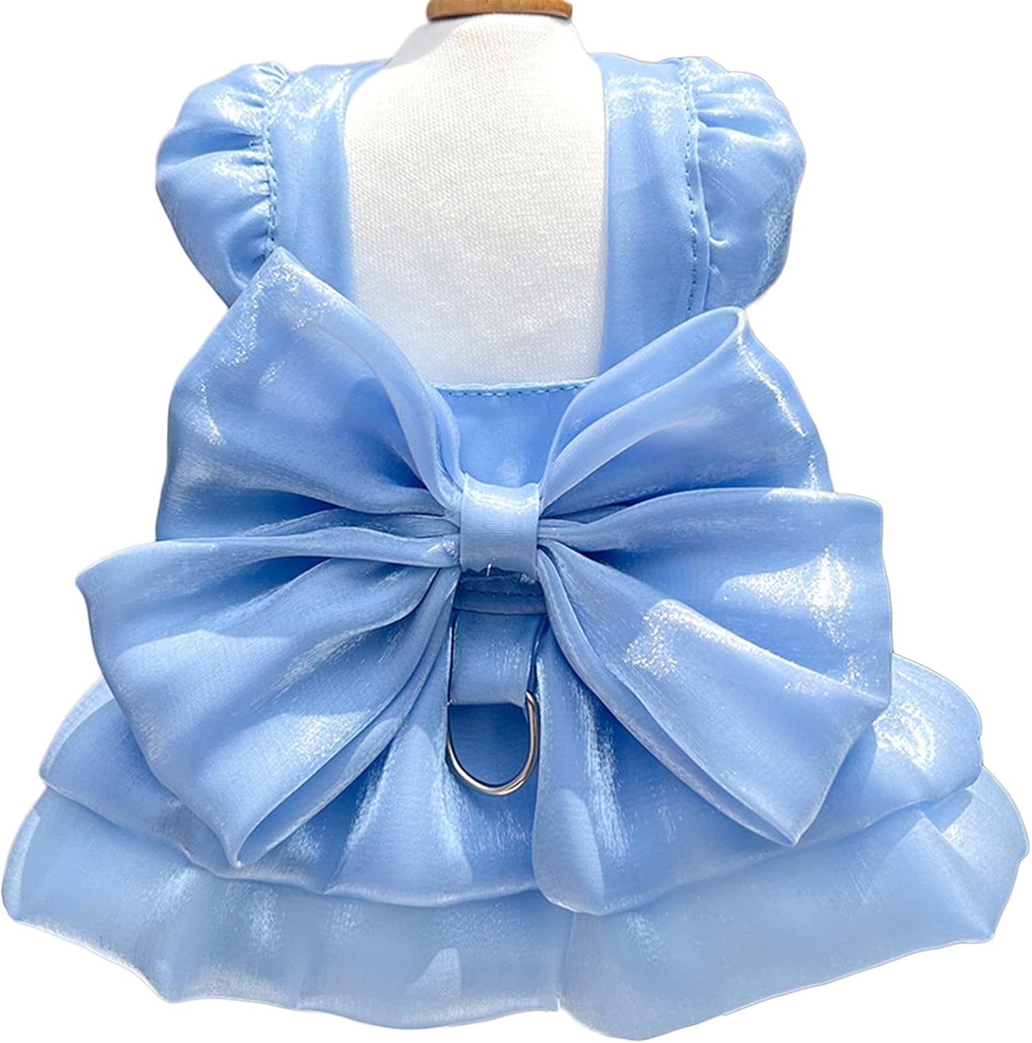 Dog Dress for Small Girl Dogs Cat Dresses for Cats Only Pink Pet Dresses with Bow Decor Cute Summer Girl Dog Skirts,Sleeveless Small Chihuahua Yorkie Clothes - Image 9