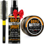 Goiple Matte Clay Hair Texturizing And Volumizing Spray front view for professional men's hairstyling