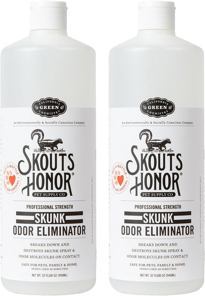 Skout's Honor Skunk Odor Eliminator for Pets, Indoor, and Outdoor Surfaces - Eliminate Skunk Spray Odor, Eco-Friendly, Cruelty-Free Solution for Pets and Surfaces, 32 oz - Image 11