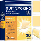 RSGRT Nicotine Patches 21 mg Step 1 box front view showing 30 count smoking cessation aid