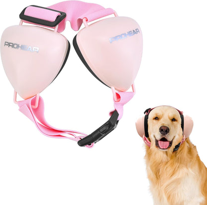 PROHEAR Dog Ear Muffs Hearing Protection for Dogs, NRR 28dB Noise Cancelling Headphones, Easy to Adjust Dog Hearing Protection Earmuffs for Thunder, Hunting, Tourism, Cars, Racing, Medium, Black - Image 12