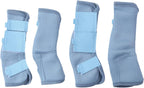 Horse Fly Boots Set of 4, Breathable Comfy Mesh Fly Boots for Horses, Non-Slip Horse Fly Leggings No More Stomping & Horsefly Nuisance Violet Full - Image 12