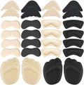 LHHXX33 16 Pairs Shoe Filler Set front view showing black and beige inserts