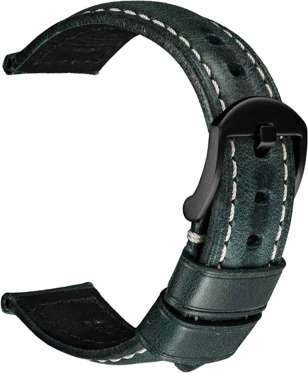 REZERO Watch Band, Vintage Oil Wax Leather Watch Straps 18mm 19mm 20mm 21mm 22mm 23mm 24mm 26mm Watch Belt for Men Women - Image 15